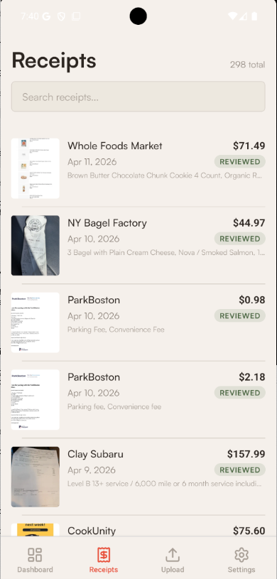 Tracklified mobile app