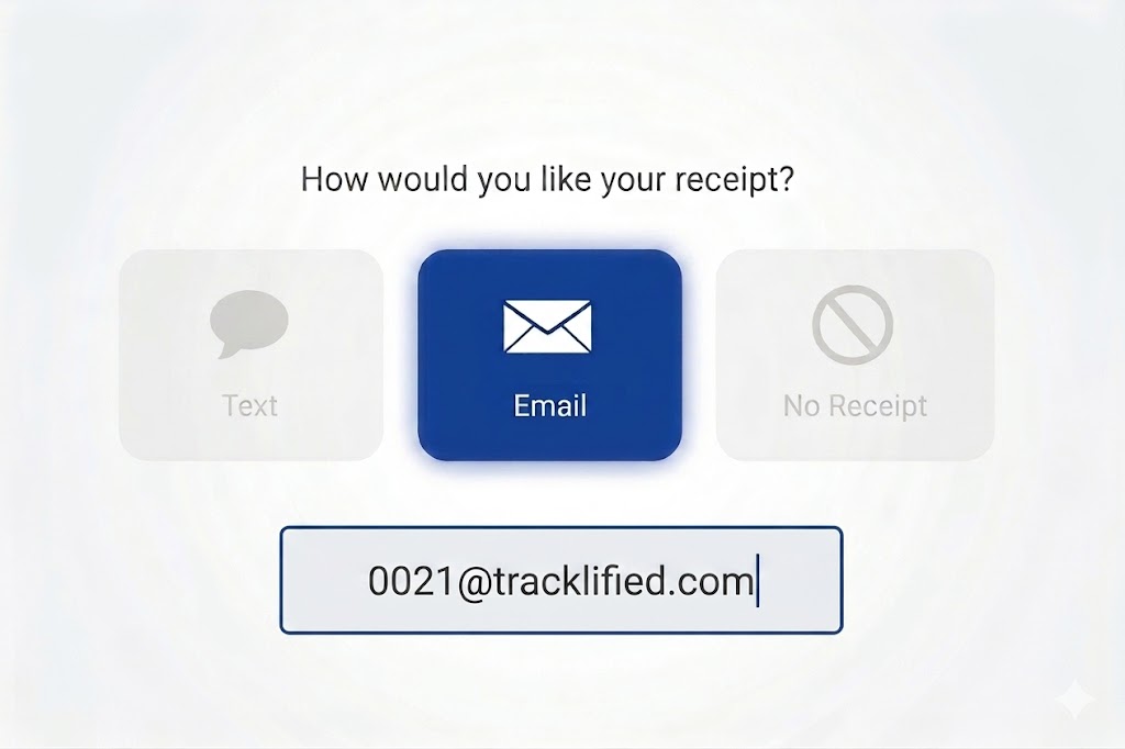 Enter your Tracklified email at checkout